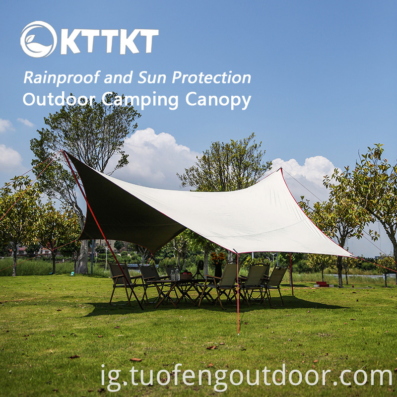Mmiri mmiri na mmiri na-eche nche na-eche nche na-enweghị atụ Outdoor Rain And Sun Protection Hexagonal Vinyl Butterfly Canopy Awning Jpg